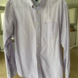 Tommy Hilfiger Men's Light Purple Shirt
